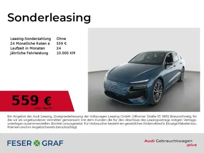 Gebraucht Audi A6 e-tron Performance 269 kW (367 PS) 2025 Malpeloblau metallic Kombi