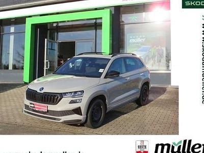Gebraucht Skoda Karoq SportLine 150 PS (110 kW) 2022 Grau (stahl grau) SUV