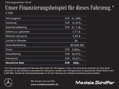 gebraucht Mercedes C300e C 300e