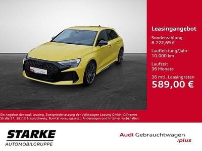 Brugt Audi RS3 Ambiente 400 HK (294 kW) 2024 Gul Sedan
