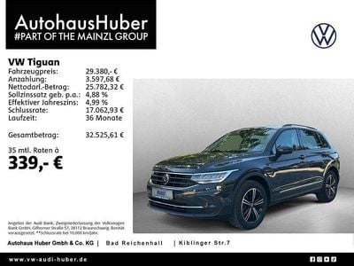 Uranograu Gebraucht 2023 VW Tiguan Life SUV | 29.380 € (Superpreis)