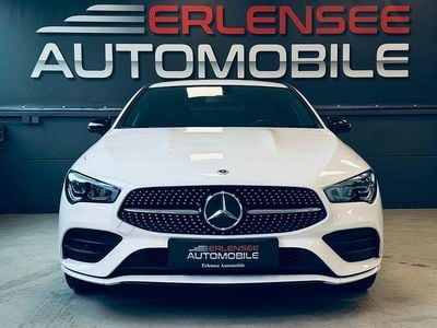 Weiß Gebraucht 2021 Mercedes CLA250e AMG line Limousine | 28.890 € (Fairer Preis)