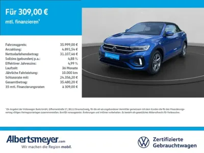 Gebraucht VW T-Roc R-line 150 PS (110 kW) 2025 SUV