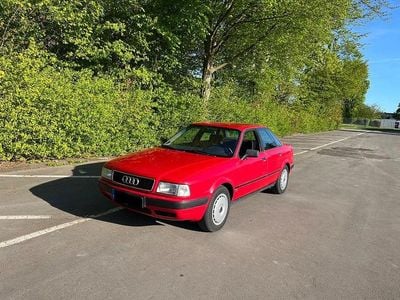 Second-hand Audi 80 90 CP (66 kW) 1991 Roșu Berlinǎ