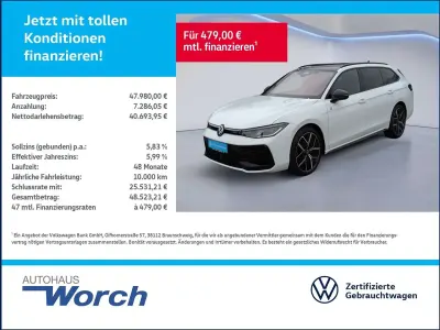Brugt VW Passat R-line 193 HK (141 kW) 2025 Hvid Stationcar