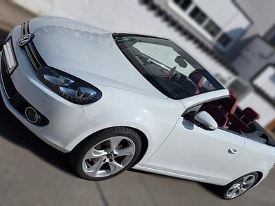Gebraucht VW Golf Cabriolet Exclusive 160 PS (117 kW) 2012 Weiß Cabrio