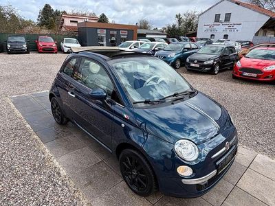 Gebraucht Fiat 500 Lounge 69 PS (50 kW) 2013 Blau Cabrio
