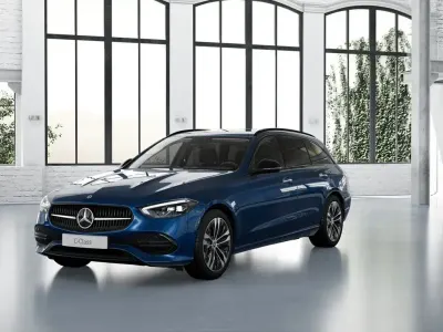 Brugt Mercedes C200 Avantgarde 163 HK (119 kW) 2023 Blå Sedan