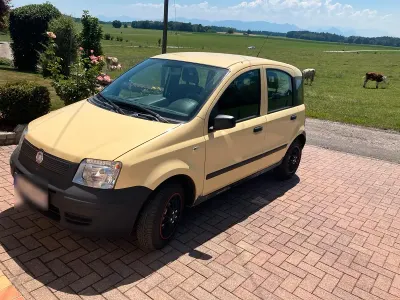 Gebraucht Fiat Panda 54 PS (39 kW) 2009 Gelb Kleinwagen
