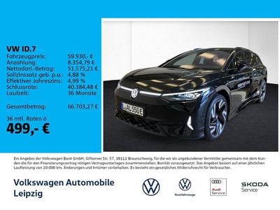 Usata VW ID.7 GTX 250 kW (340 CV) 2025 Nero Station wagon