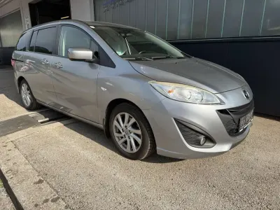 Gebraucht Mazda 5 Sports-Line 116 PS (85 kW) 2011 Grau Van / Kleinbus