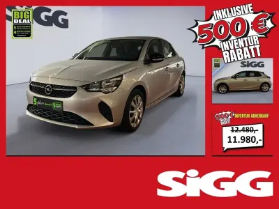 Gebraucht Opel Corsa Edition 101 PS (74 kW) 2022 Aluminium silber (metallic) Kleinwagen
