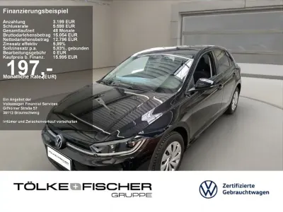 Gebraucht VW Polo Style 95 PS (69 kW) 2022 Schwarz Kleinwagen