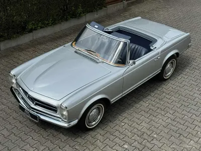 Gebraucht Mercedes 230 150 PS (110 kW) 1964 Silber Cabrio