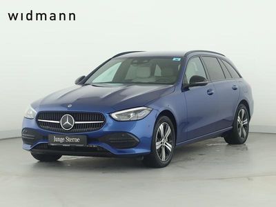 Gebraucht Mercedes C300e Avantgarde 204 PS (150 kW) 2023 Metalliclack spektralblau Kombi
