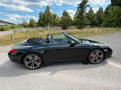 Gebraucht Porsche 911 Carrera 4S Cabriolet 385 PS (283 kW) 2011 Schwarz Cabrio