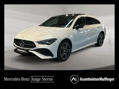 Gebraucht Mercedes CLA250e AMG 163 PS (119 kW) 2024 Digitalweiß Coupé