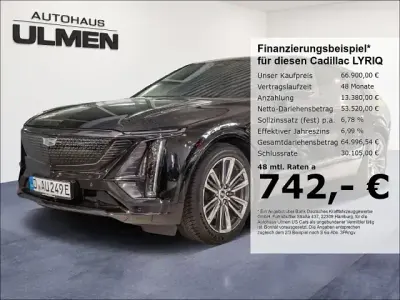 Gebraucht Cadillac LYRIQ 388 kW (528 PS) 2025 Schwarz SUV