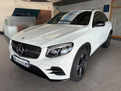 Gebraucht Mercedes GLC250 AMG line 204 PS (150 kW) 2017 Weiß Coupé