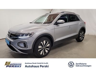 Gebraucht VW T-Roc Move 110 PS (80 kW) 2023 Silber SUV