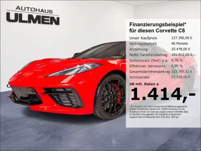 Neu Corvette Stingray 481 PS (353 kW) 2026 Rot Cabrio