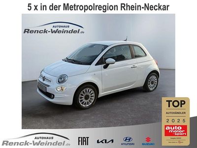 Gebraucht Fiat 500 Lounge 69 PS (50 kW) 2020 Weiß Kleinwagen