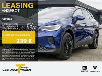 Blau Gebraucht 2023 VW ID.4 Pro Performance SUV | 35.820 € (Etwas zu teuer)
