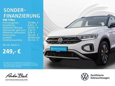 Second-hand VW T-Roc Move 150 CP (110 kW) 2024 Alb SUV