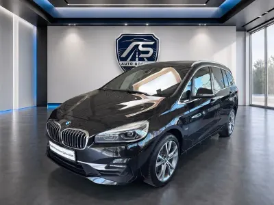 Gebraucht BMW 218 Gran Tourer Luxury Line 150 PS (110 kW) 2018 Schwarz Van / Kleinbus