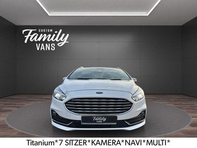 Gebraucht Ford S-MAX Titanium 150 PS (110 kW) 2020 Weiß Van / Kleinbus