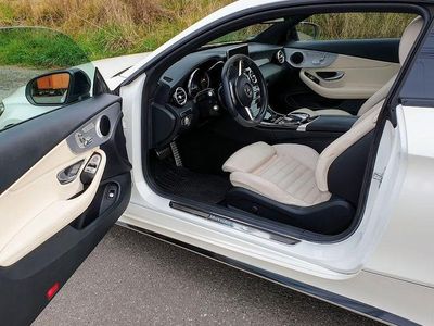 Gebraucht Mercedes C250 AMG line 211 PS (155 kW) 2017 Weiß Coupé