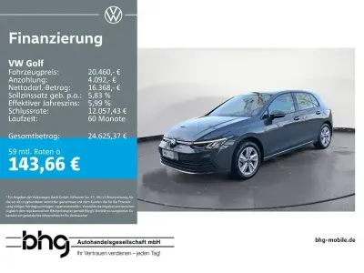 Usata VW Golf VIII Life 116 CV (85 kW) 2023 Grigio Berlina