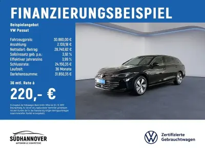 Gebraucht VW Passat Business 150 PS (110 kW) 2025 Schwarz Kombi