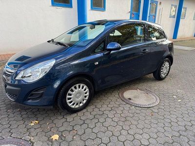 Gebraucht Opel Corsa Selection 69 PS (50 kW) 2012 Blau Kleinwagen
