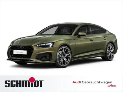 Gebraucht Audi A5 Sportback S-Line 170 PS (125 kW) 2023 Distriktgrün metallic Kleinwagen