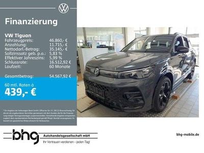 Gebraucht VW Tiguan R-line 193 PS (141 kW) 2025 Delfingrau metallic SUV
