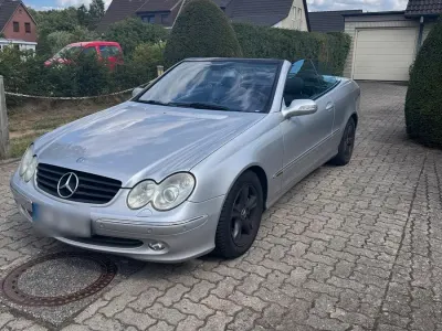 Gebraucht Mercedes CLK200 2005 Silber Cabrio