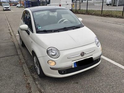 Gebraucht Fiat 500 Pop 69 PS (50 kW) 2010 Weiß Kleinwagen