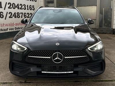 Second-hand Mercedes C220 AMG line 220 CP (161 kW) 2023 Negru Break