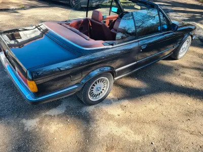 Gebraucht BMW 325 Cabriolet 170 PS (125 kW) 1986 Schwarz Cabrio