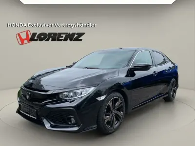 Gebraucht Honda Civic Elegance 120 PS (88 kW) 2018 Schwarz Limousine