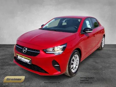 Gebraucht Opel Corsa Edition 75 PS (55 kW) 2020 Chili rot/kardio rot Kleinwagen