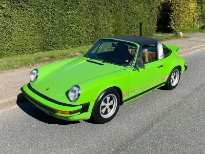 Gebraucht Porsche 911 Carrera Targa 175 PS (128 kW) 1973 Grün Cabrio