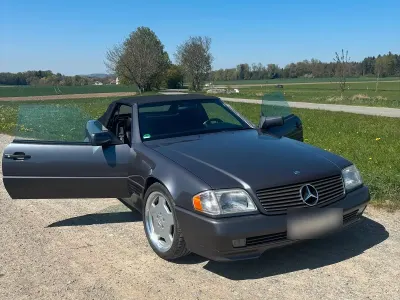 Gebraucht Mercedes SL320 231 PS (169 kW) 1994 Grau Cabrio
