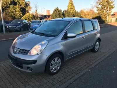 Gebraucht Nissan Note Acenta 88 PS (64 kW) 2007 Silber Kleinwagen