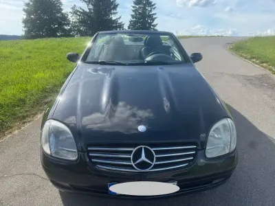 Gebraucht Mercedes SLK230 197 PS (144 kW) 2000 Schwarz Cabrio