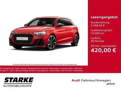 Gebraucht Audi A1 Sportback S-Line 207 PS (152 kW) 2025 Progressivrot metallic Kleinwagen