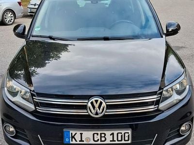 Schwarz Gebraucht 2015 VW Tiguan Sportline SUV | 15.500 € (Fairer Preis)