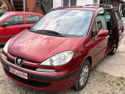 Gebraucht Peugeot 807 Platinum 204 PS (150 kW) 2005 Lack tiefrot/metallic Van / Kleinbus