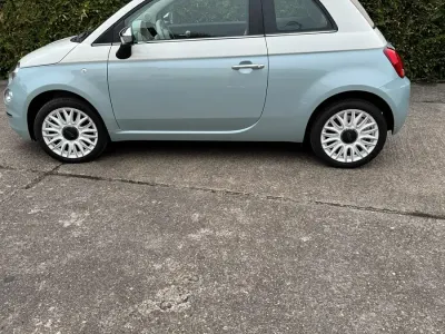 Neu Fiat 500C 65 PS (47 kW) 2025 Blau Cabrio